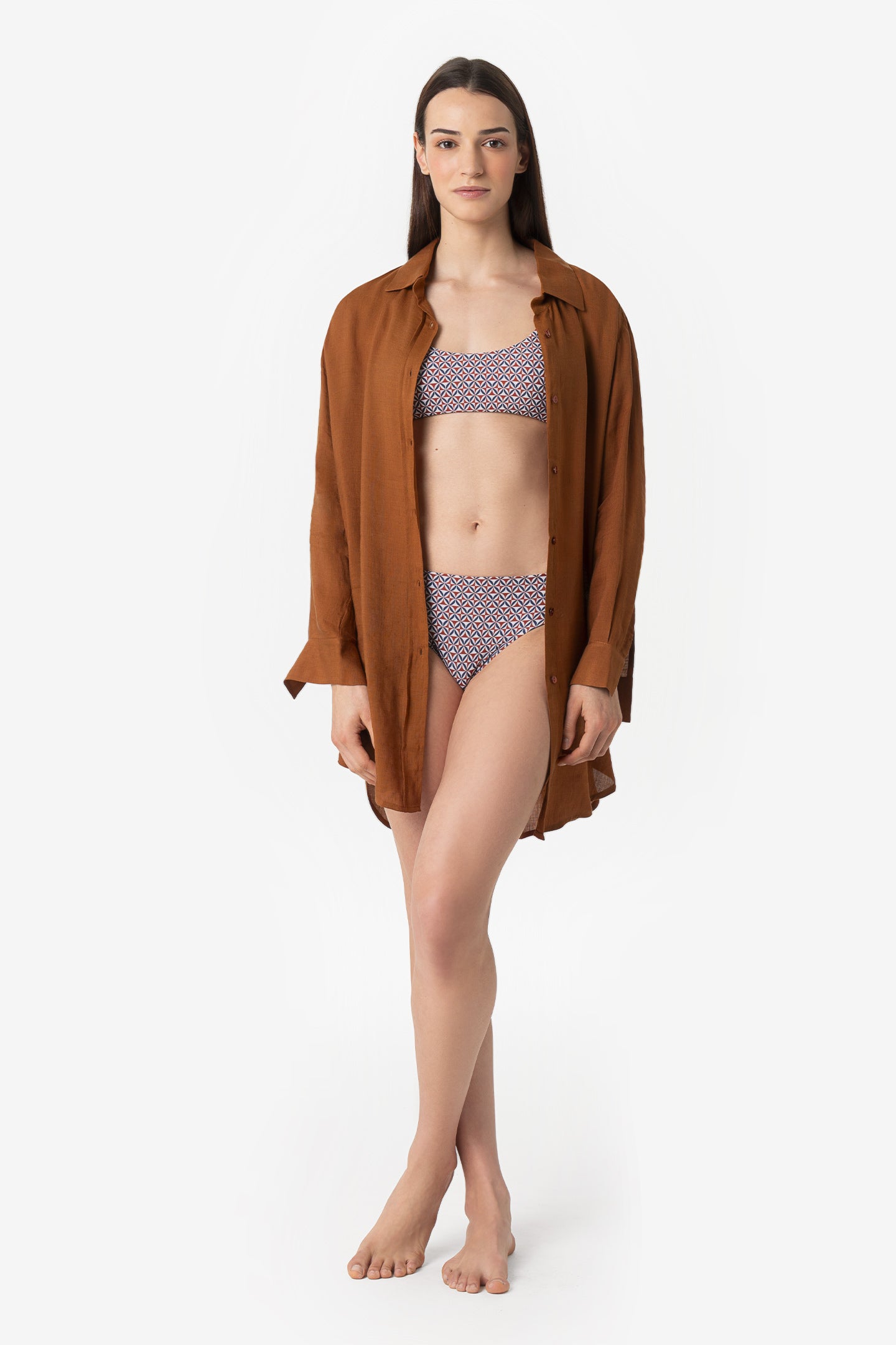 Chiara | Camicia - Coccio - donna - Raggianti