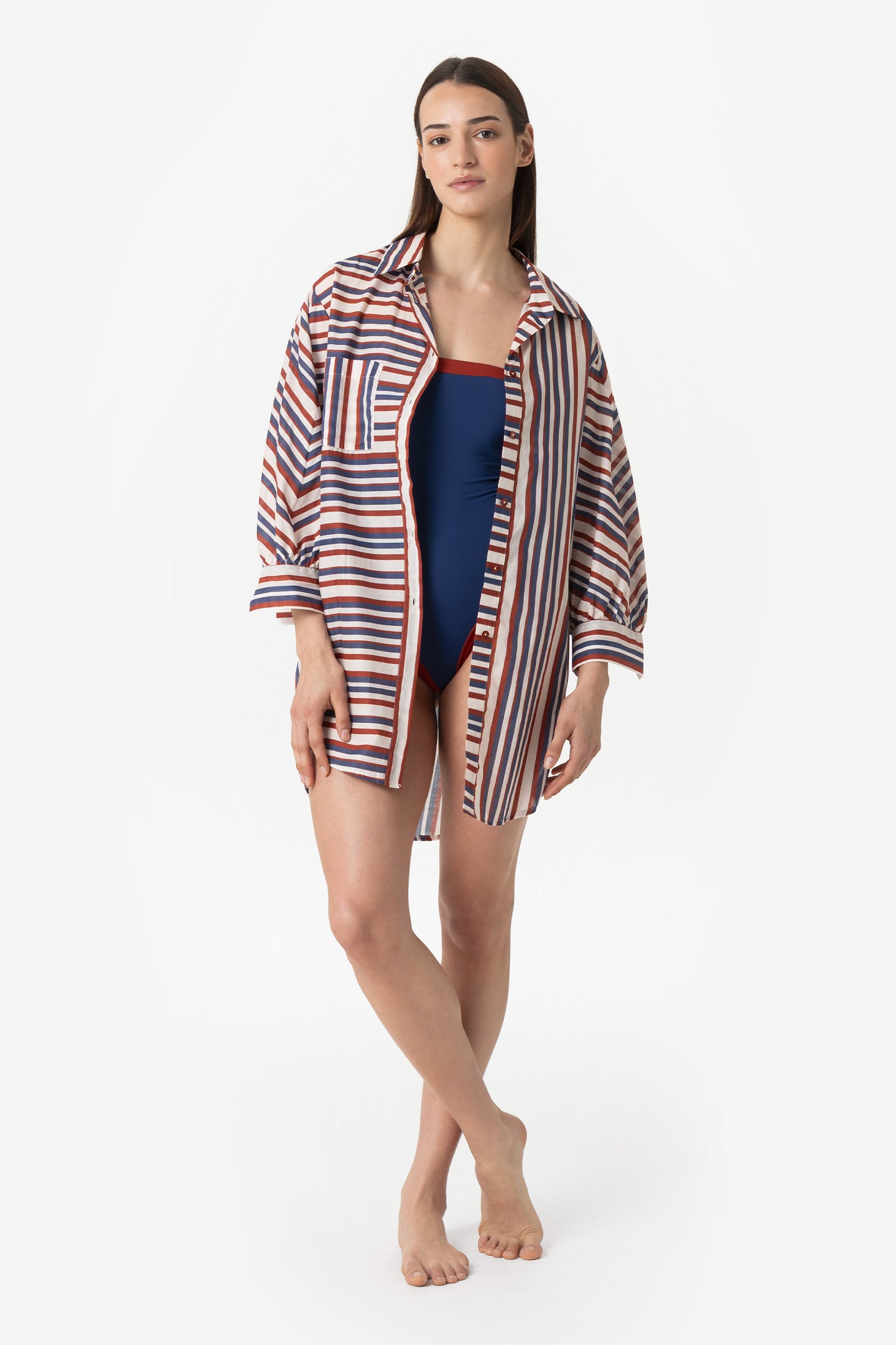 Francesca | Camicia - Eclectic Blu - donna - Raggianti