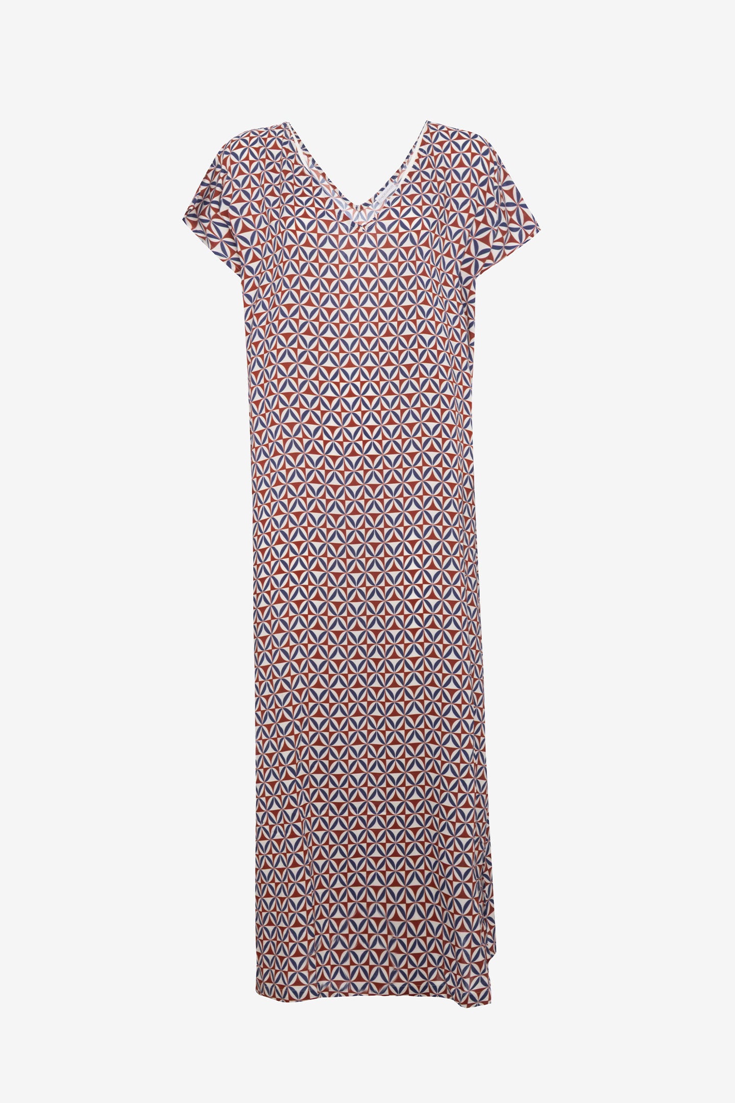 Costanza | Caftano Lungo - Eclectic Blu - donna - Raggianti