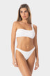 Skye | Slip Bikini Regolare con Accessori - Bianco - donna - Raggianti