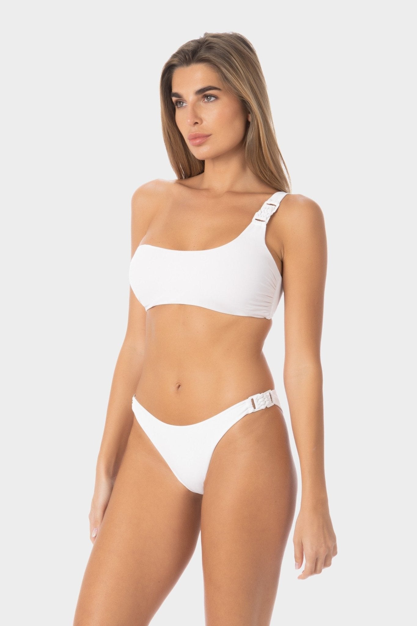 Skye | Slip Bikini Regolare con Accessori - Bianco - donna - Raggianti