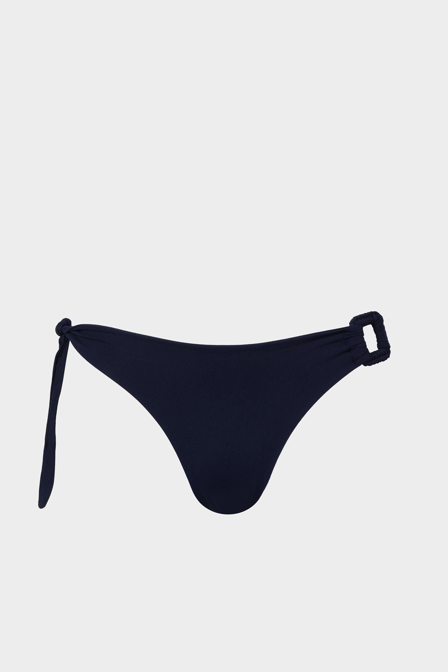 Bikini Bottom With One Side Knot And Accessory