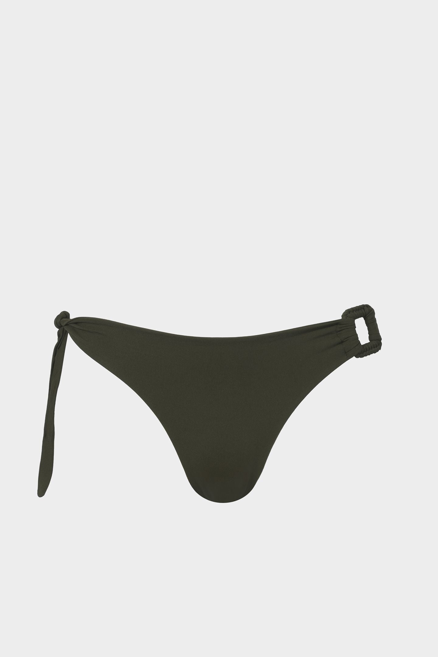 Bikini Bottom With One Side Knot And Accessory