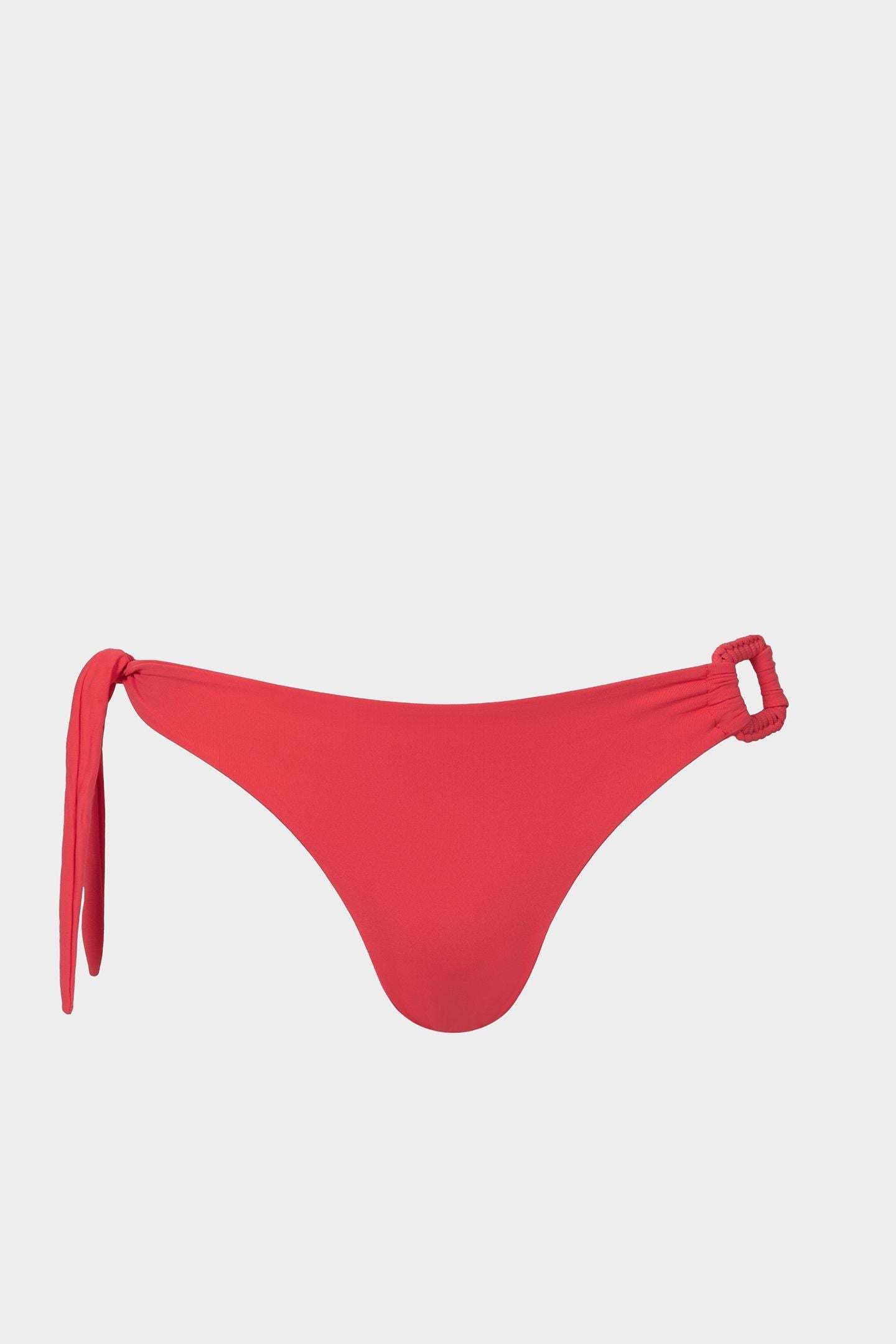 Bikini Bottom With One Side Knot And Accessory