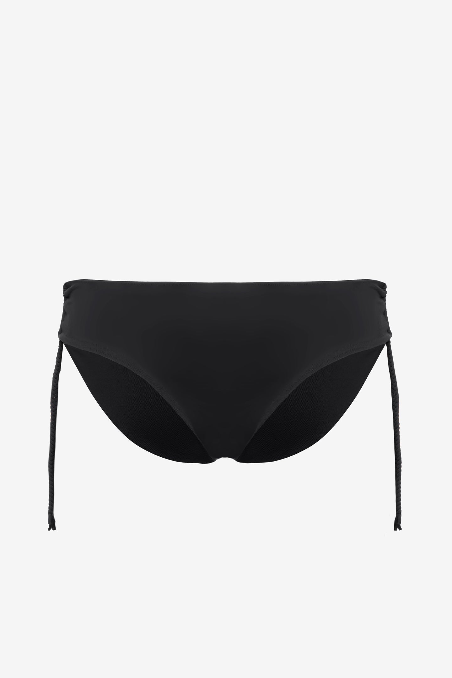 Aurora | Slip Classico Binario Con Treccia - Nero - donna - Raggianti