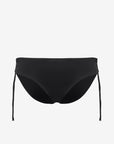 Aurora | Slip Classico Binario Con Treccia - Nero - donna - Raggianti