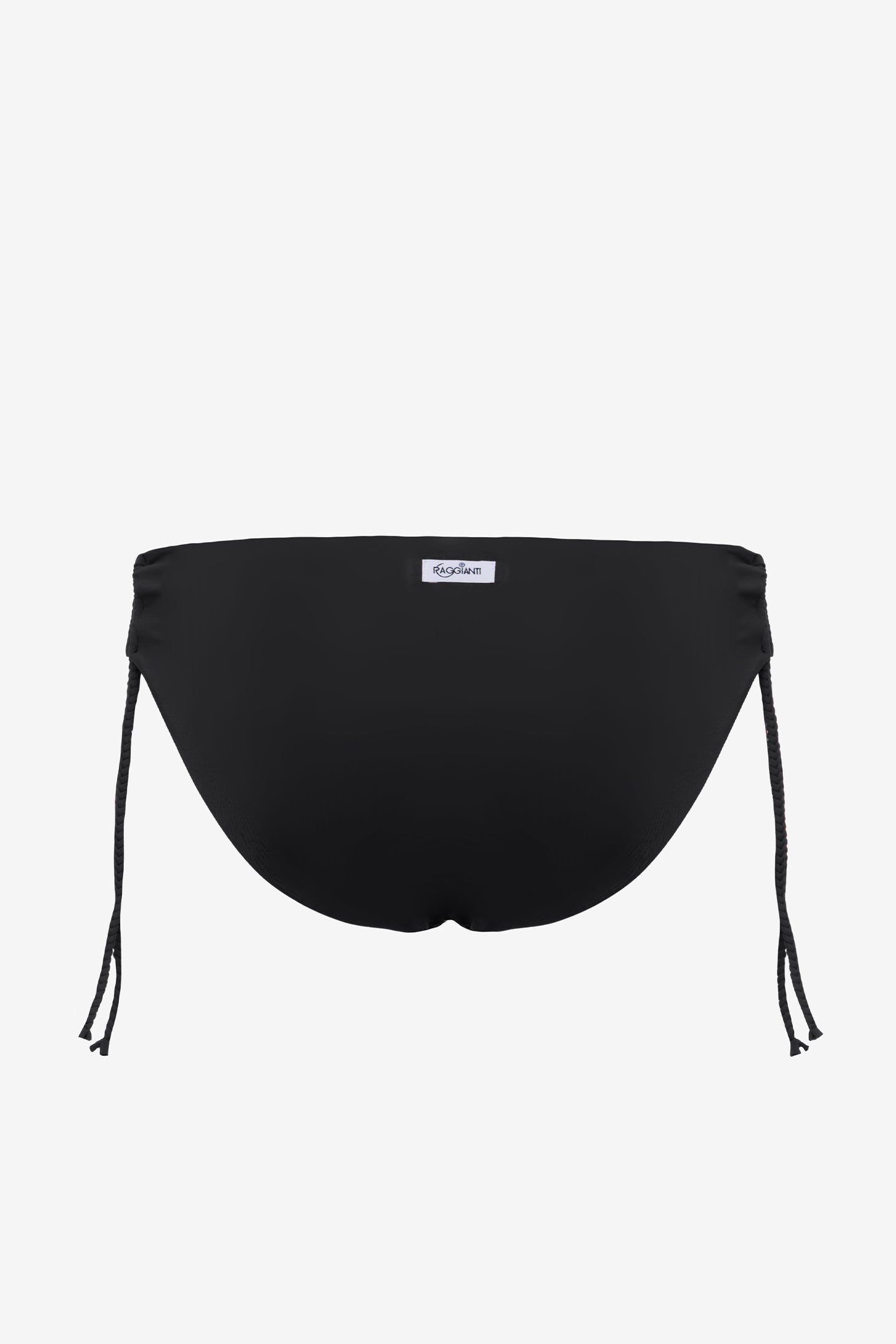 Aurora | Slip Classico Binario Con Treccia - Nero - donna - Raggianti