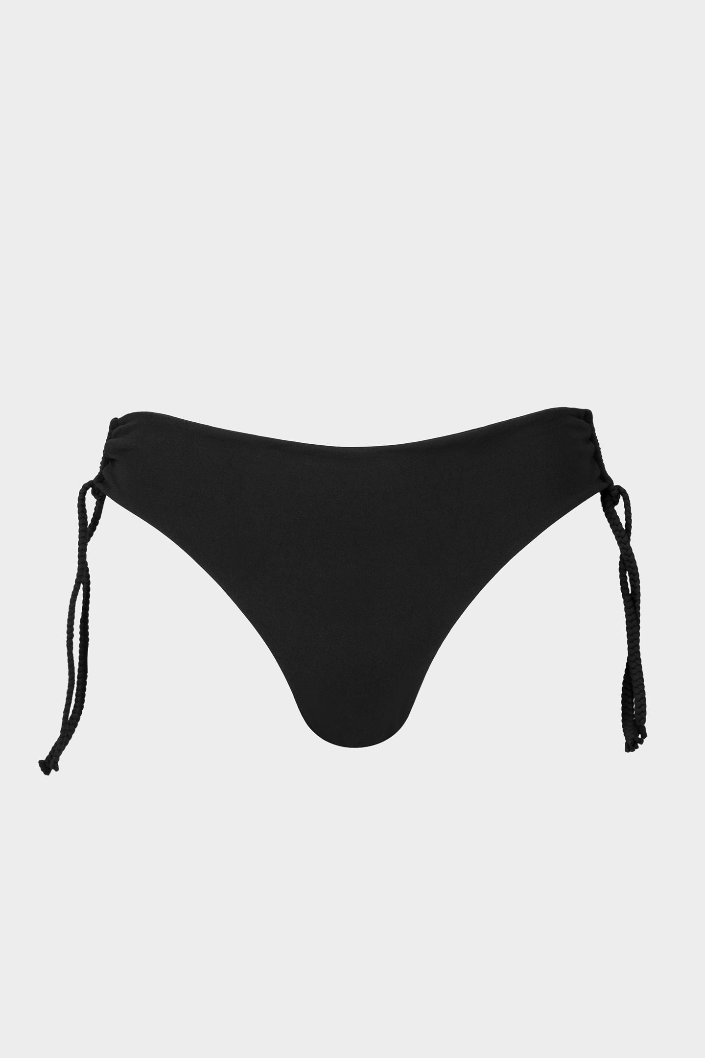 Regular Tie Side Bikini Bottom With Braids