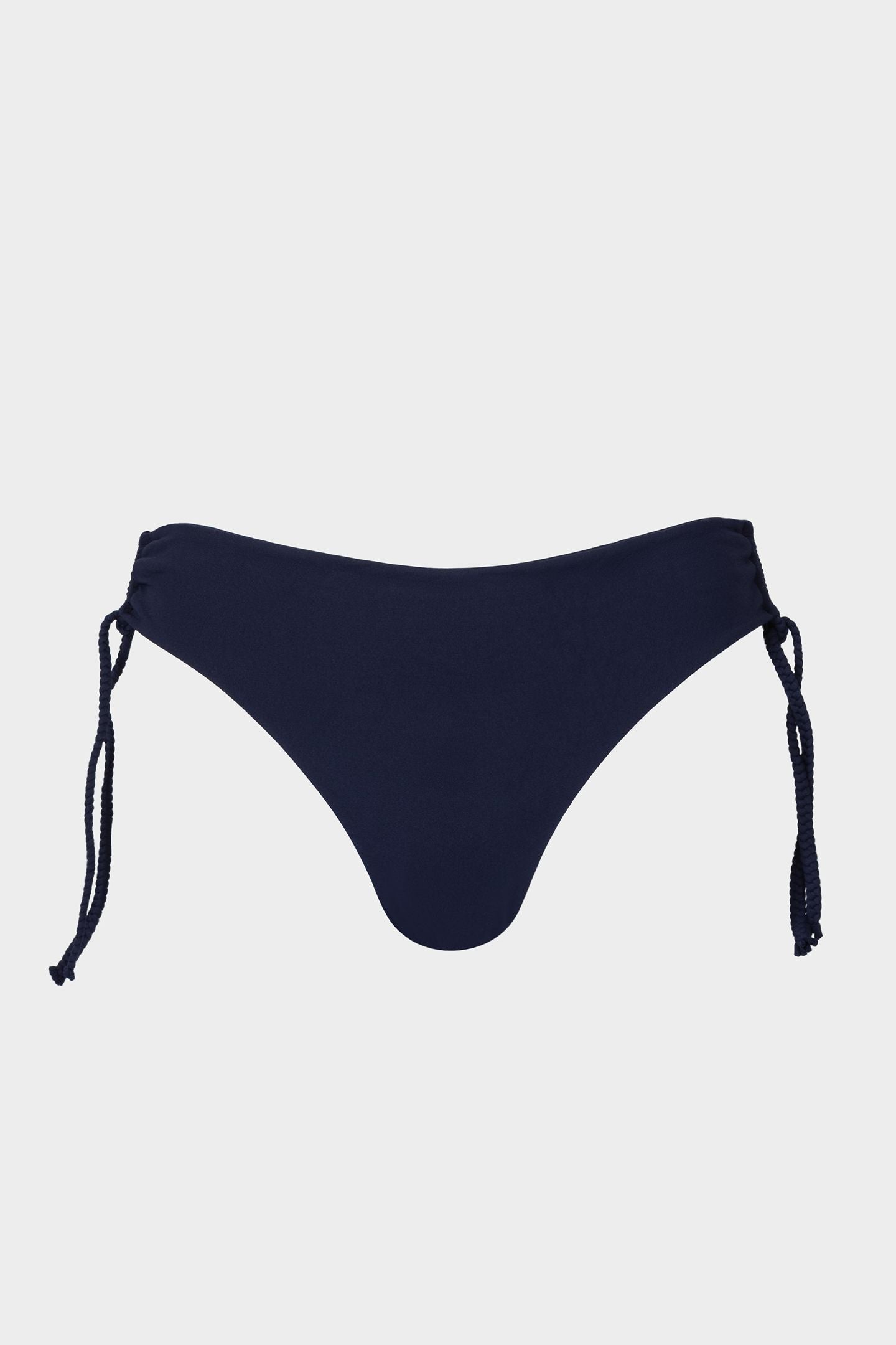 Regular Tie Side Bikini Bottom With Braids