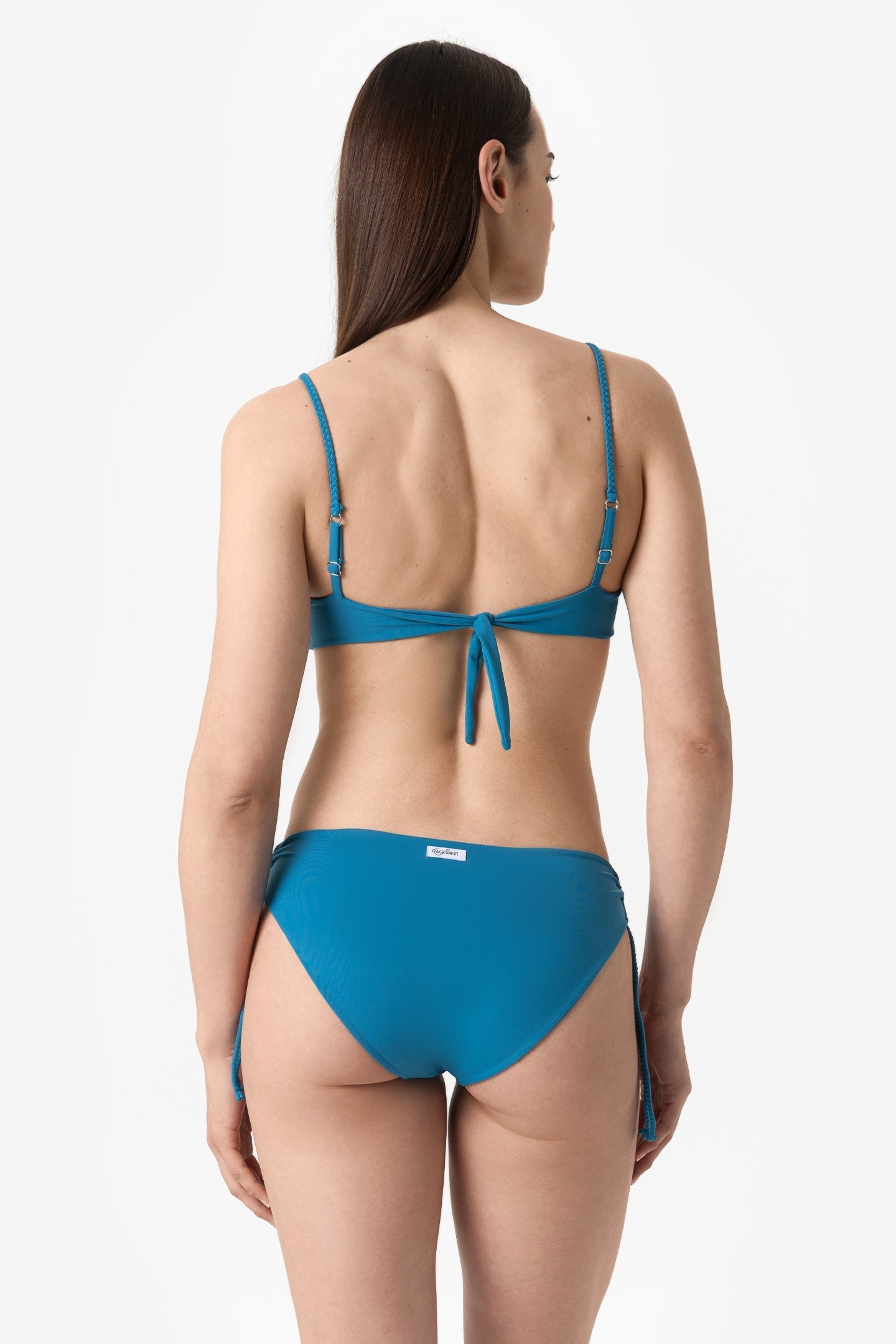 Aurora | Slip Classico Binario Con Treccia - Ottanio - donna - Raggianti