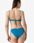 Aurora | Slip Classico Binario Con Treccia - Ottanio - donna - Raggianti