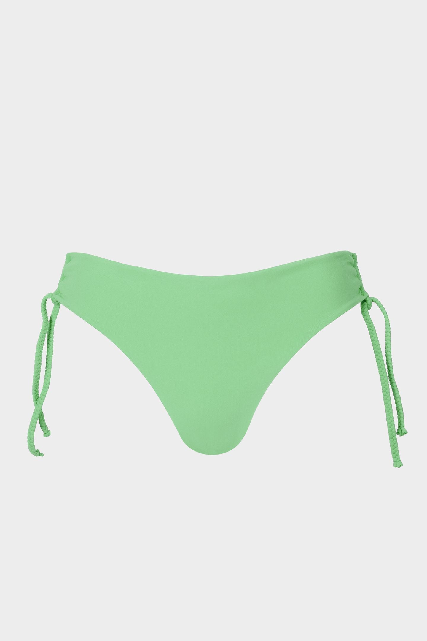 Regular Tie Side Bikini Bottom With Braids