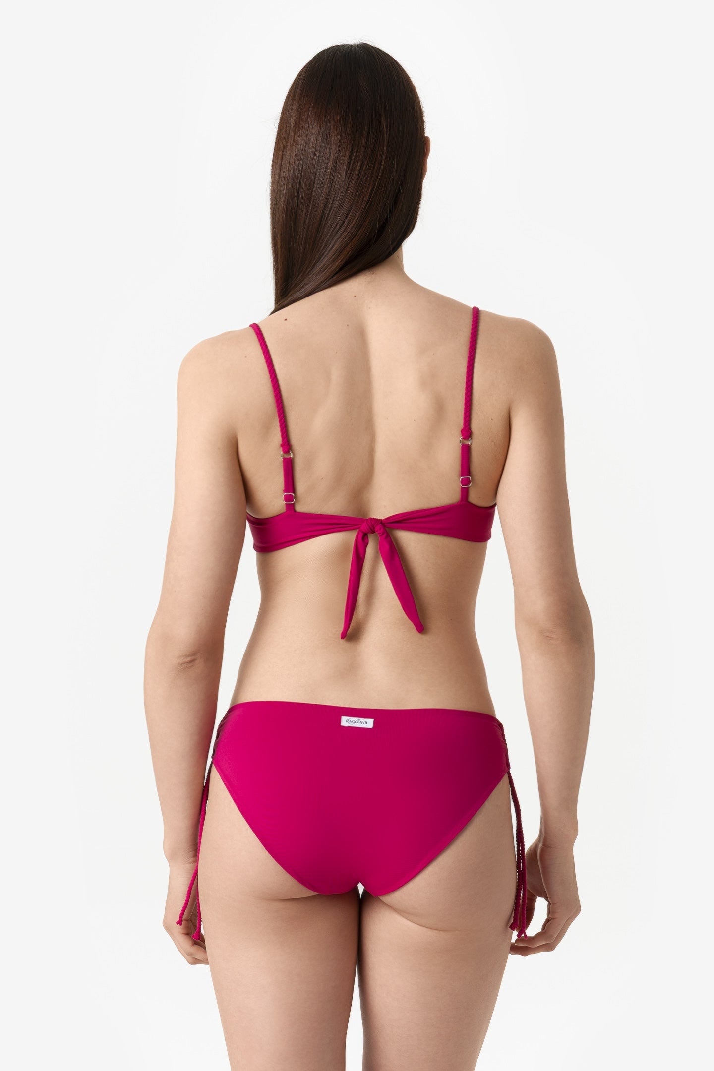 Aurora | Slip Classico Binario Con Treccia - Magenta - donna - Raggianti