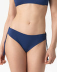 Aurora | Slip Classico Binario Con Treccia - Blu - donna - Raggianti