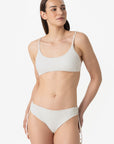 Aurora | Slip Classico Binario Con Treccia - Yougurt - donna - Raggianti