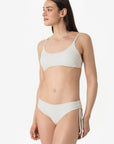 Aurora | Slip Classico Binario Con Treccia - Yougurt - donna - Raggianti