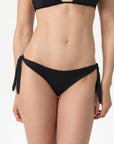 Giorgia | Slip Annodato - Nero - donna - Raggianti