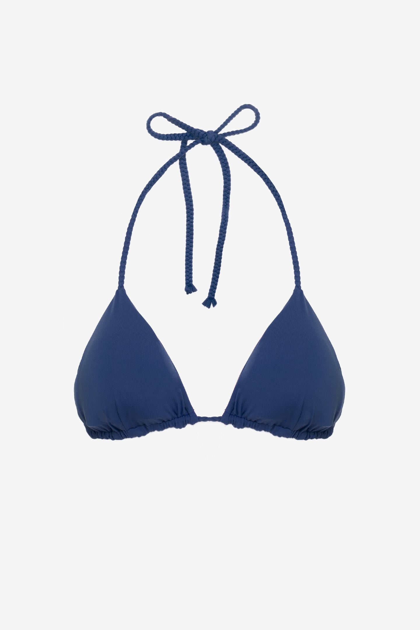 Mia | Triangolo Scorrevole Treccia Con Coppe - Blu - donna - Raggianti
