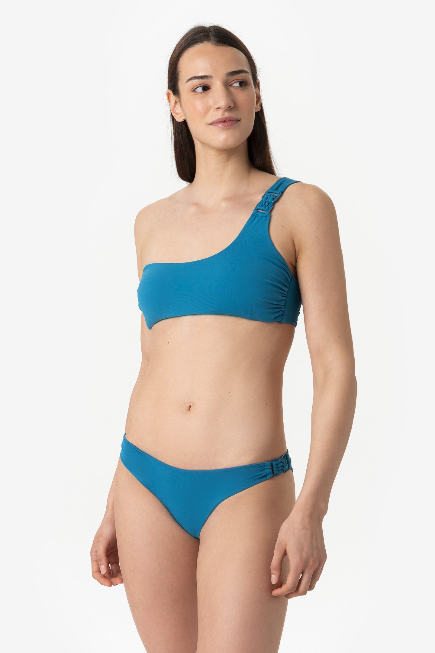 Ava | Reggiseno Monospalla Accessorio Con Coppe - Ottanio - donna - Raggianti
