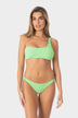 Ava | Top Bikini Bralette Monospalla - Verde - donna - Raggianti