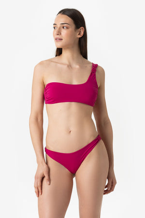 Ava | Reggiseno Monospalla Accessorio Con Coppe - Magenta - donna - Raggianti