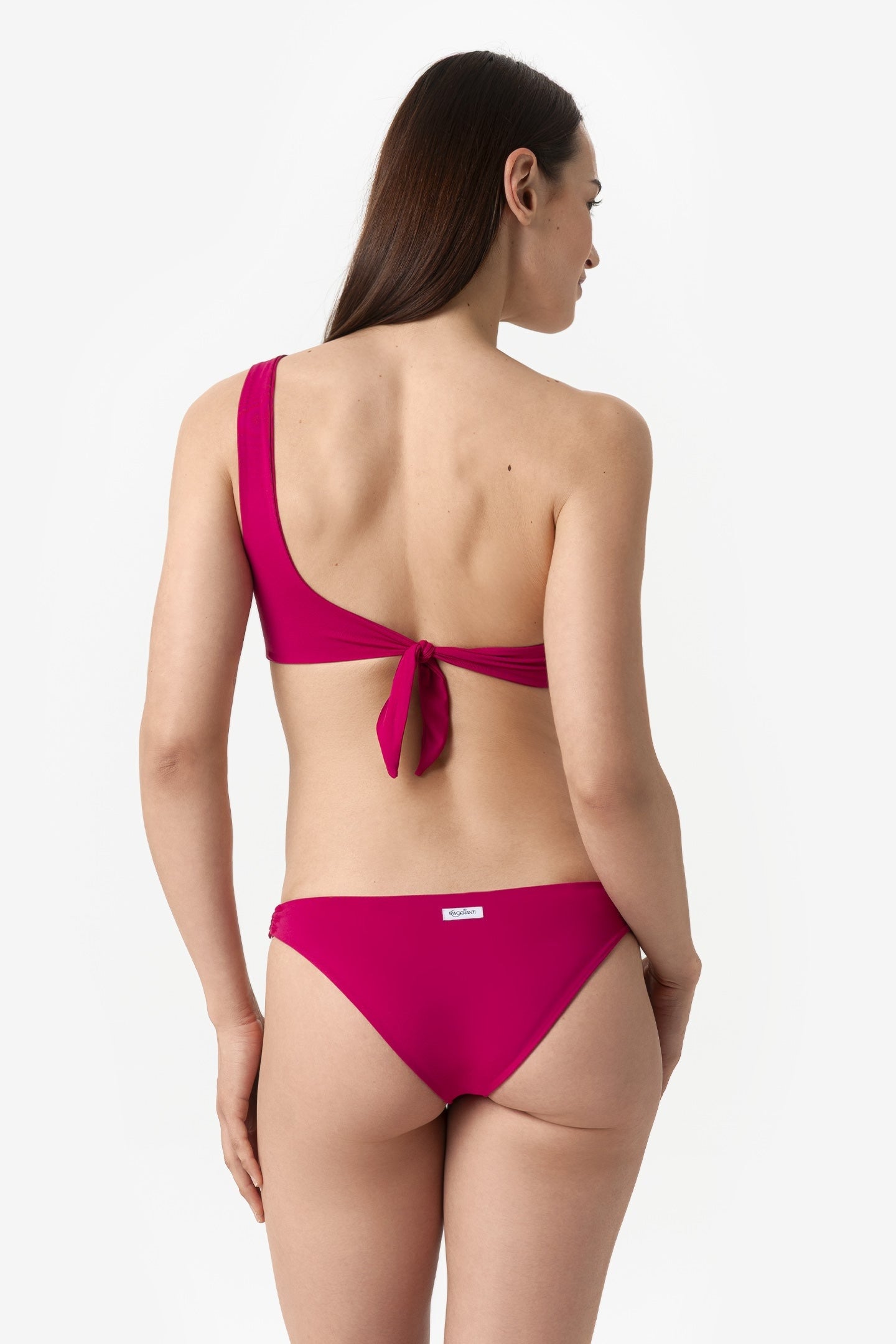 Ava | Reggiseno Monospalla Accessorio Con Coppe - Magenta - donna - Raggianti