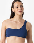 Ava | Reggiseno Monospalla Accessorio Con Coppe - Blu - donna - Raggianti