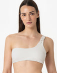 Ava | Reggiseno Monospalla Accessorio Con Coppe - Yougurt - donna - Raggianti