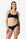 Julia | Brassiere Con Trecce Con Coppe - Nero - donna - Raggianti
