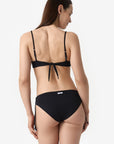 Julia | Brassiere Con Trecce Con Coppe - Nero - donna - Raggianti