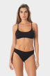 Julia | Top Bikini Bralette con Coppe - Nero - donna - Raggianti