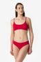 Julia | Brassiere Con Trecce Con Coppe - Rosso - donna - Raggianti