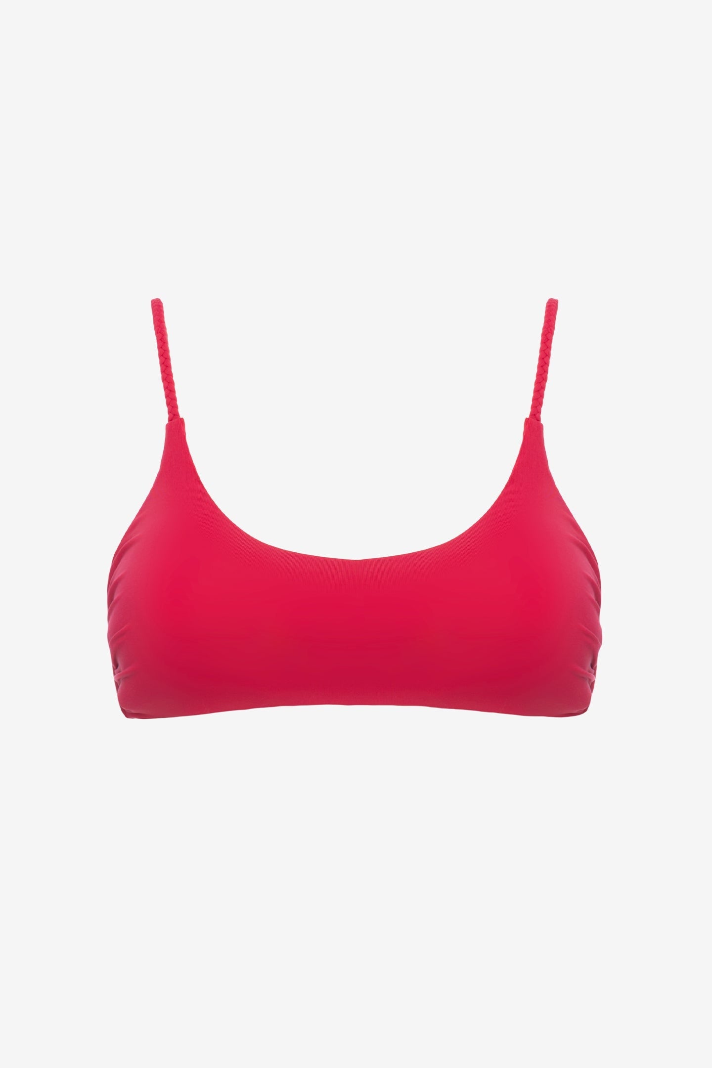 Julia | Brassiere Con Trecce Con Coppe - Rosso - donna - Raggianti
