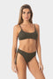 Julia | Top Bikini Bralette con Coppe - Militare - donna - Raggianti