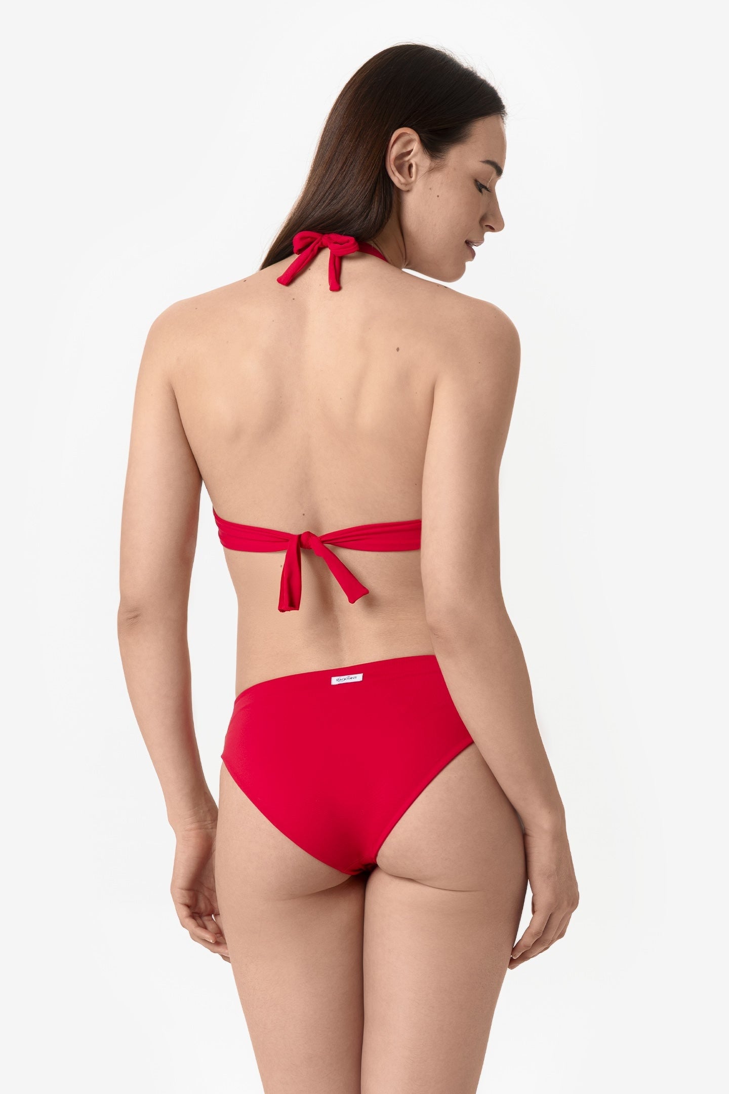 Noemi | Triangolo Base Fissa - Rosso - donna - Raggianti
