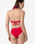 Noemi | Triangolo Base Fissa - Rosso - donna - Raggianti