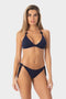 Giorgia | Slip Bikini con Laccetti - Blu Mare - donna - Raggianti