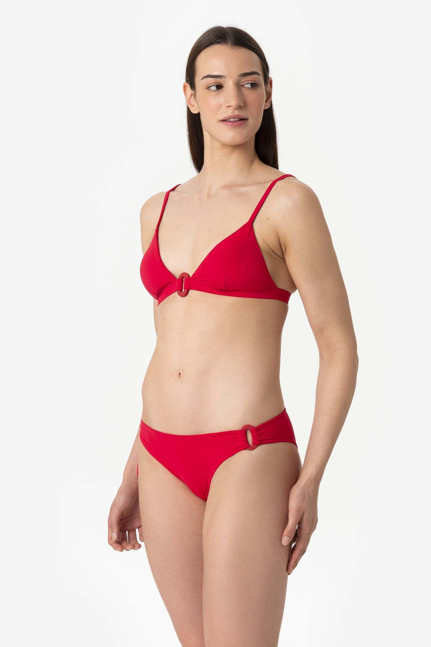 Diana | Reggiseno Triangolo Accessorio Con Coppe - Rosso - donna - Raggianti