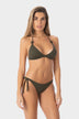 Diana | Top Bikini Triangolo all'Americana - Militare - donna - Raggianti