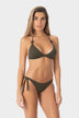 Giorgia | Slip Bikini con Laccetti - Militare - donna - Raggianti