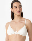Diana | Reggiseno Triangolo Accessorio Con Coppe - Yougurt - donna - Raggianti