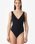 Luna | Costume Intero Double - Nero/Beige - donna - Raggianti