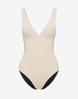 Luna | Costume Intero Double - Nero/Beige - donna - Raggianti