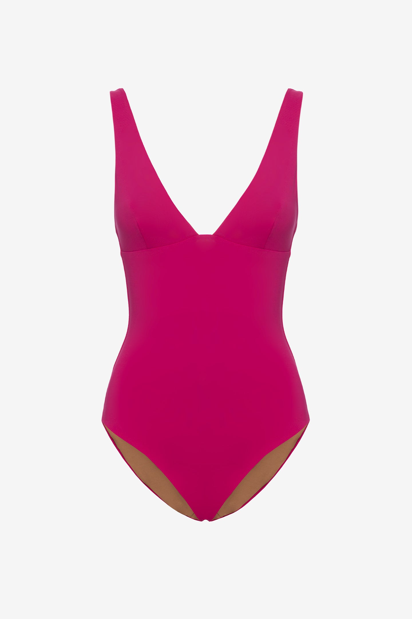 Luna | Costume Intero Double - Magenta/Tabacco - donna - Raggianti