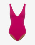 Luna | Costume Intero Double - Magenta/Tabacco - donna - Raggianti