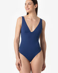 Luna | Costume Intero Double - Blu/Ruggine - donna - Raggianti