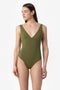 Luna | Costume Intero Double - Verde Militare/Verde - donna - Raggianti