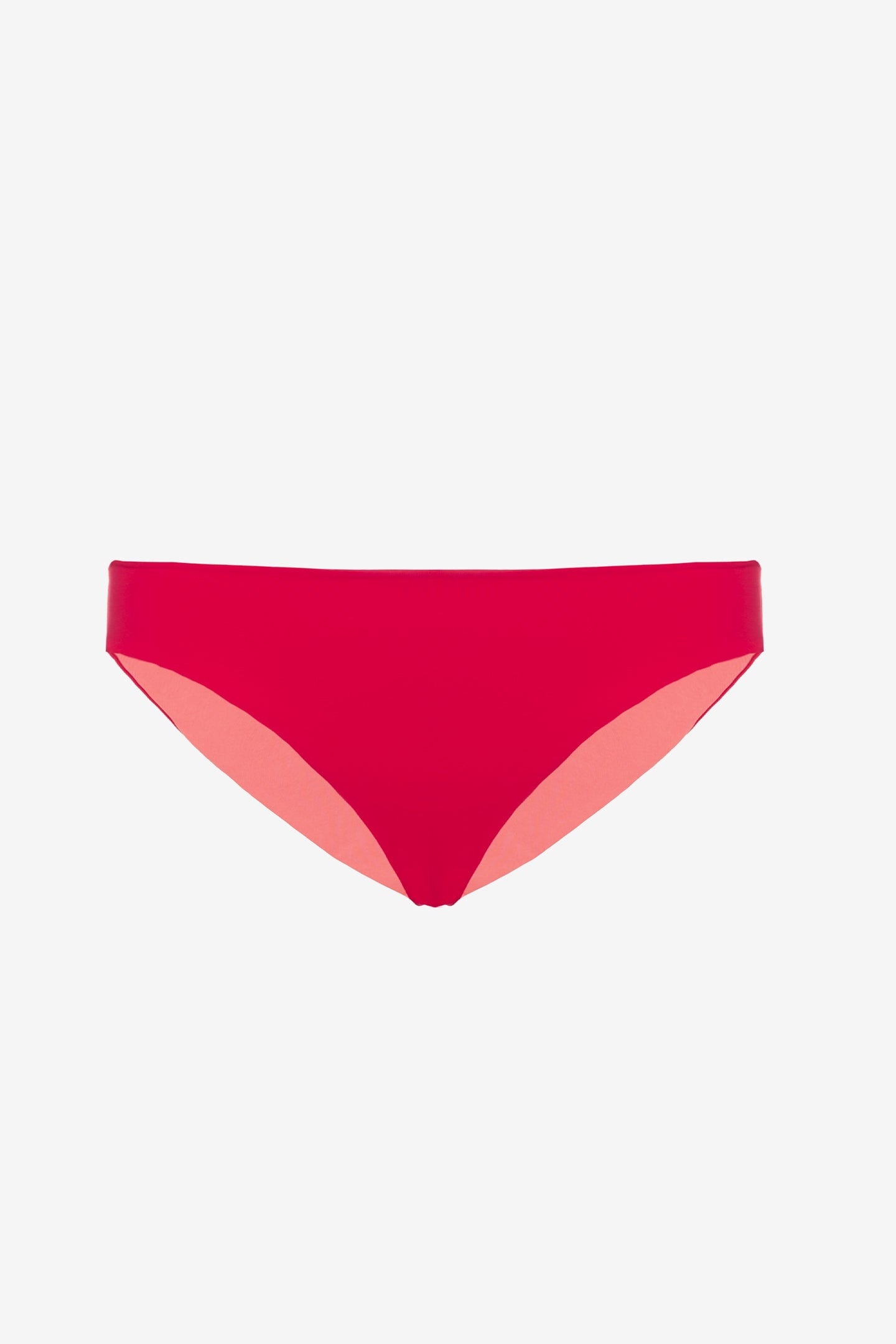 Ginevra | Slip Vita Bassa Double - Rosso/Rosa - donna - Raggianti