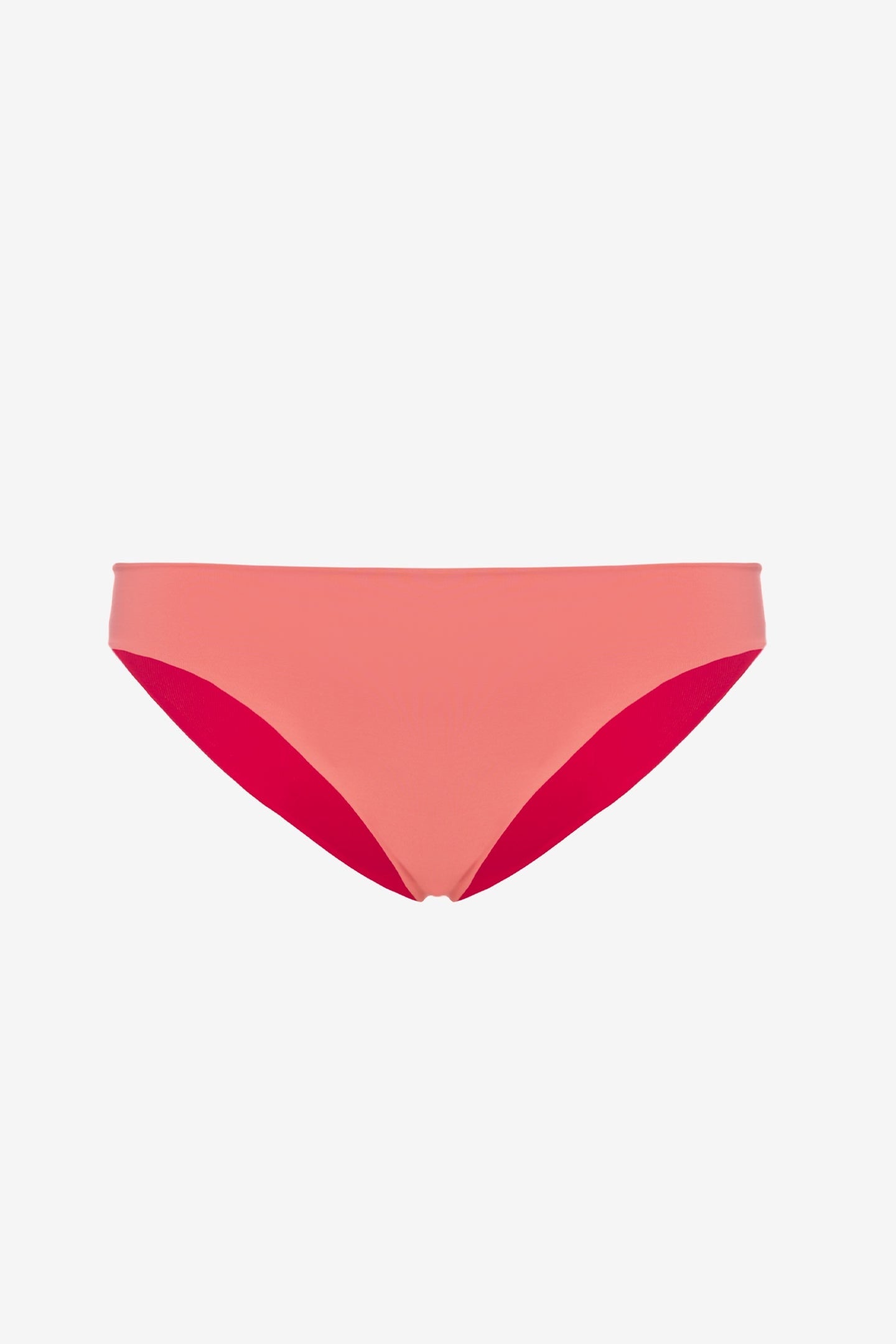 Ginevra | Slip Vita Bassa Double - Rosso/Rosa - donna - Raggianti