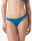Ginevra | Slip Vita Bassa Double - Ottanio/Azzurro - donna - Raggianti